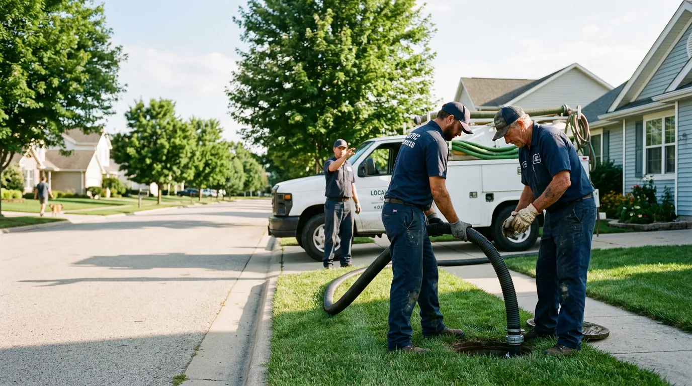 Emergency Septic Service in Dallas City, IL